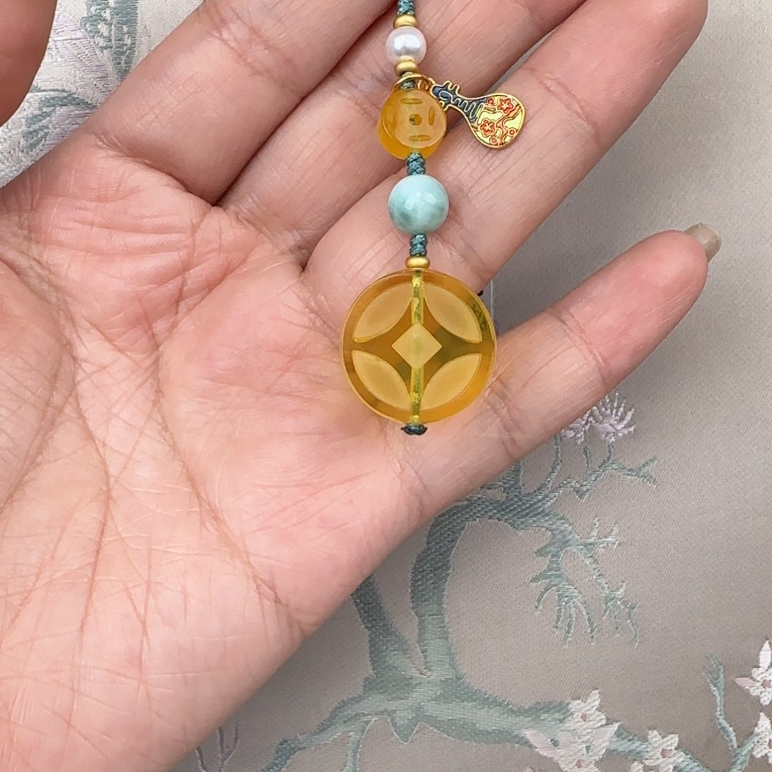 蜜蜡吊坠(不含链)未镶嵌