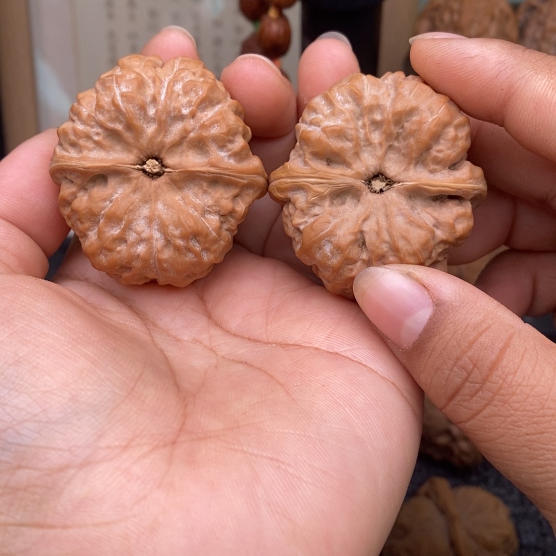 文玩核桃把件41蛤蟆头