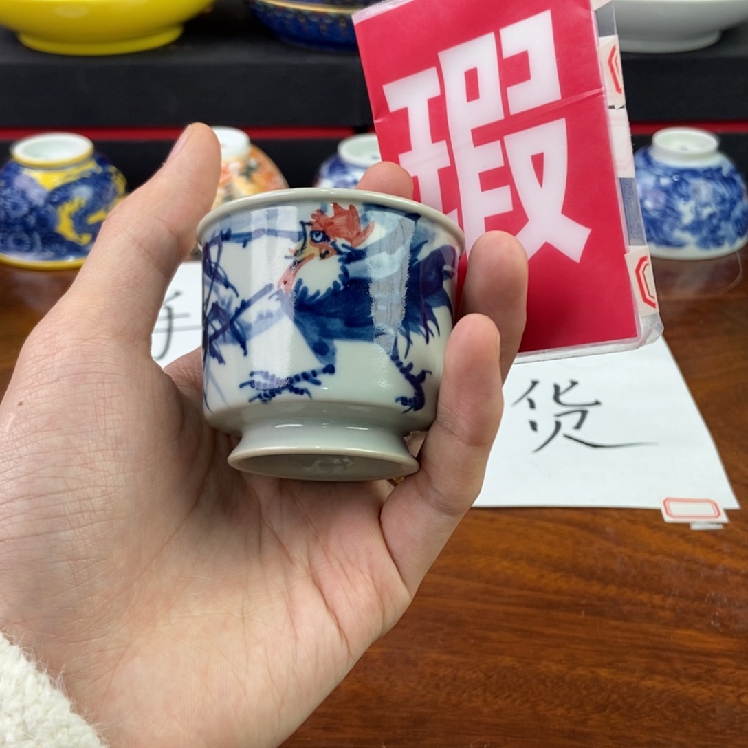 杯景德镇手绘陶瓷艺术