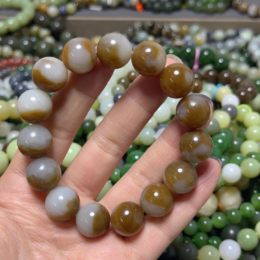 和田玉手链未镶嵌