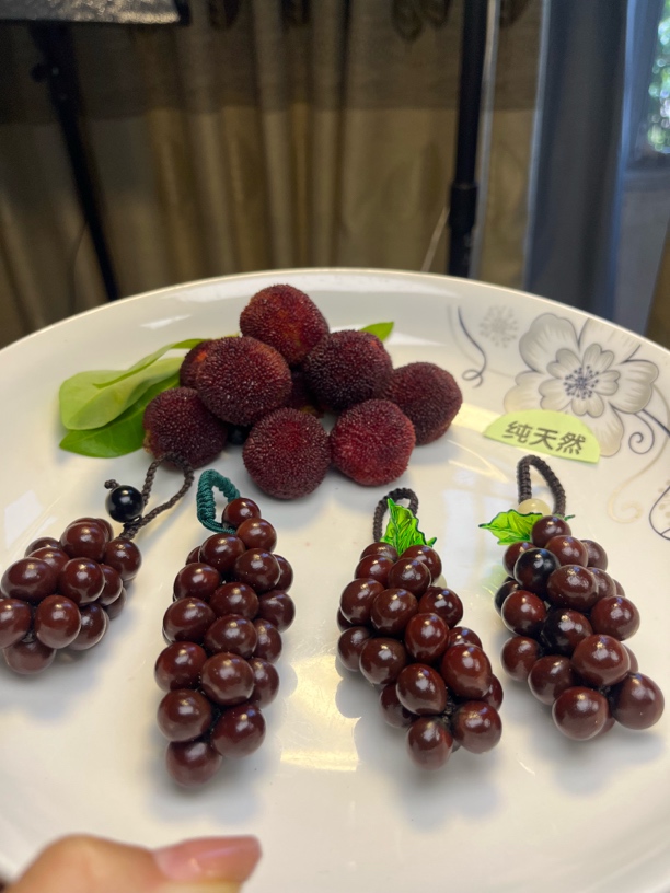 无患子纯天然红籽车挂包挂装饰挂件手把件26-30颗籽