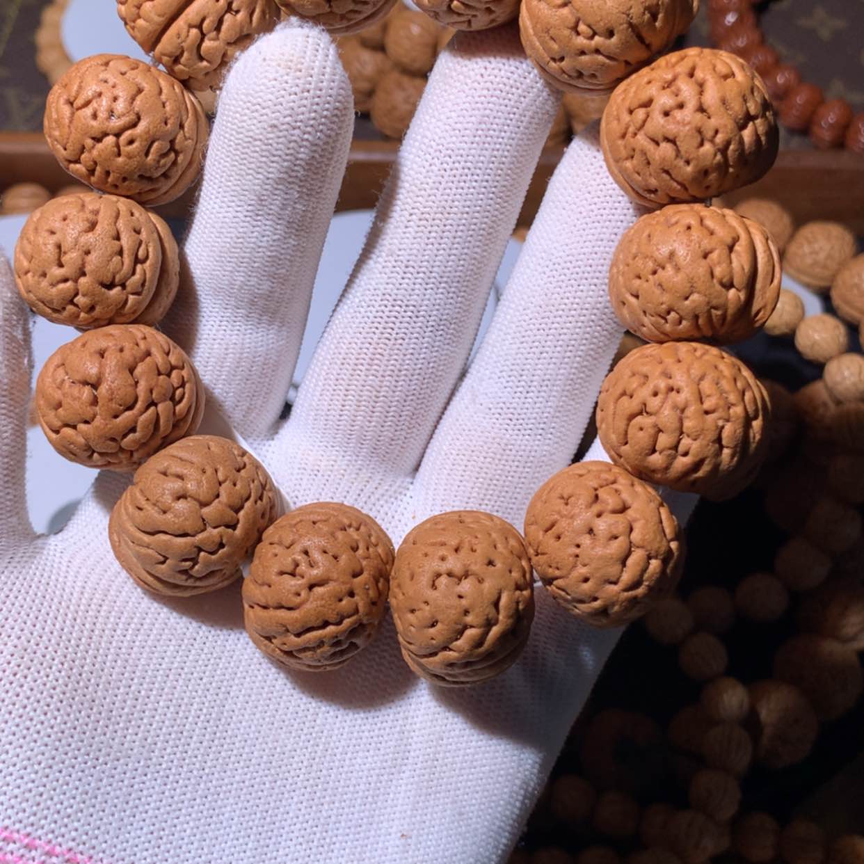 【闪购商品】桃核手串凡**子巨象桃核