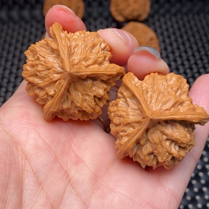 吊坠文玩核桃8盘山三棱38