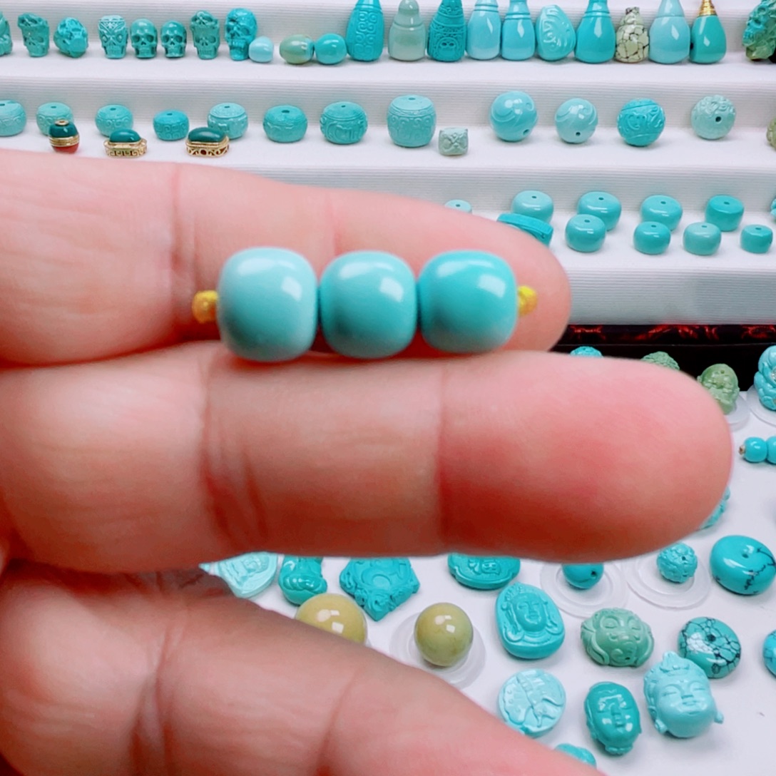 绿松石未镶嵌吊坠(不含链)