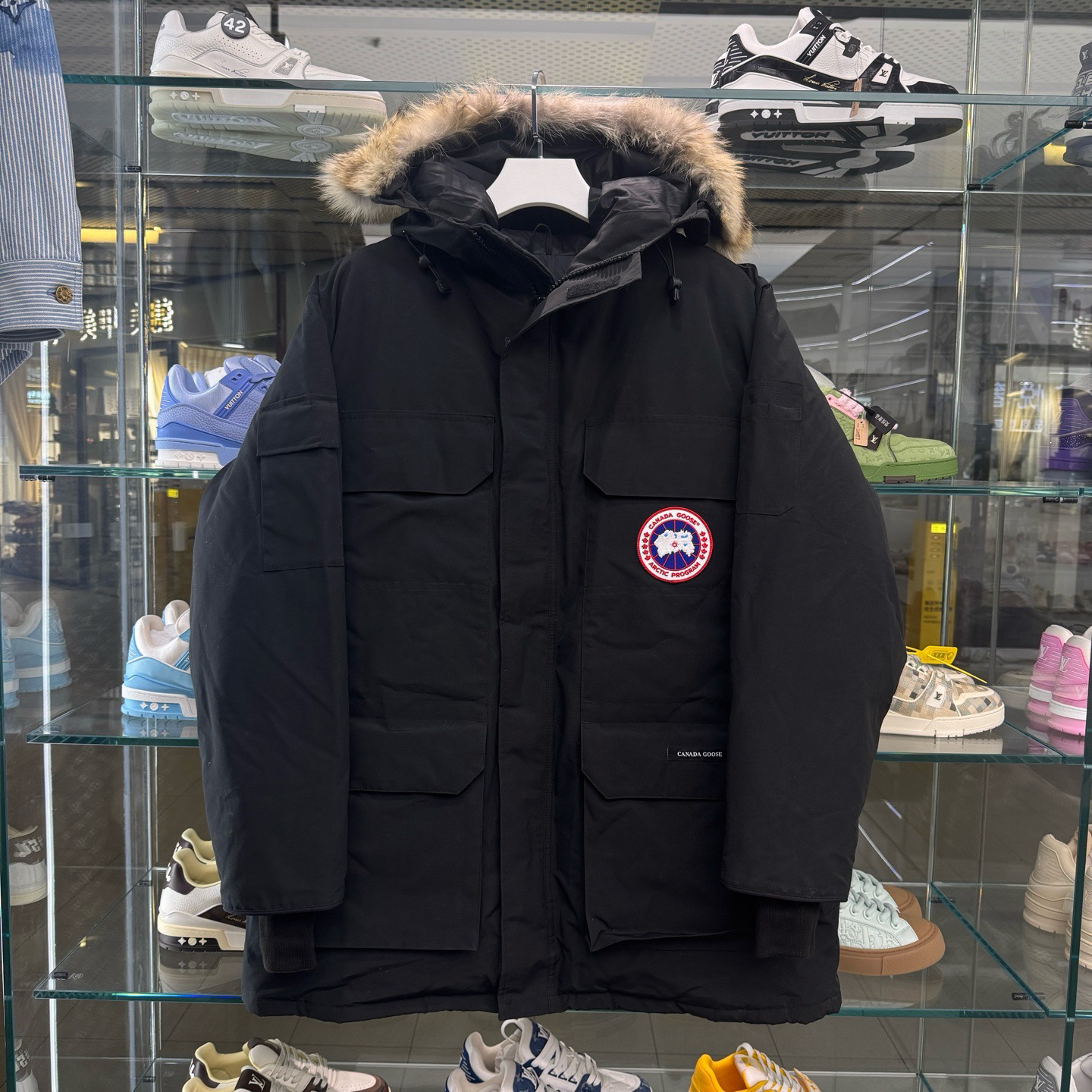 99新 CANADA GOOSE XL码 Expedition远征系列羽绒服