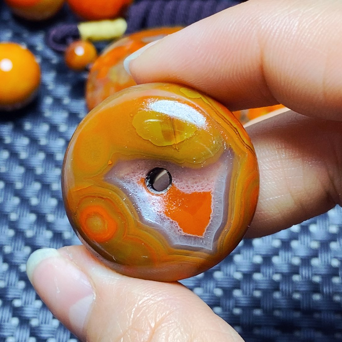 未镶嵌颈饰玛瑙/玉髓挣****猬