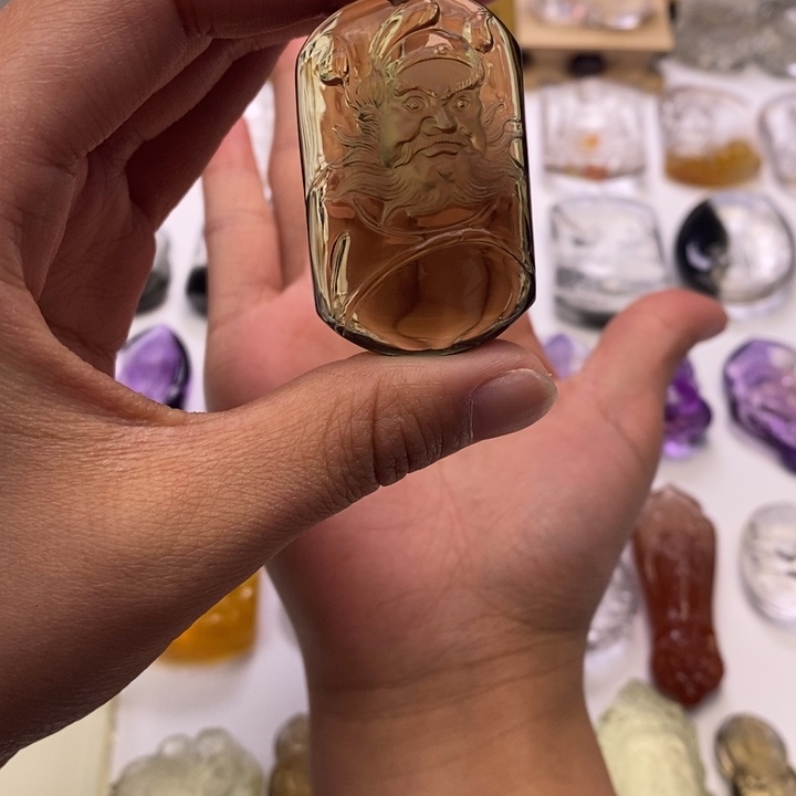 琴***5颈饰水晶未镶嵌定制