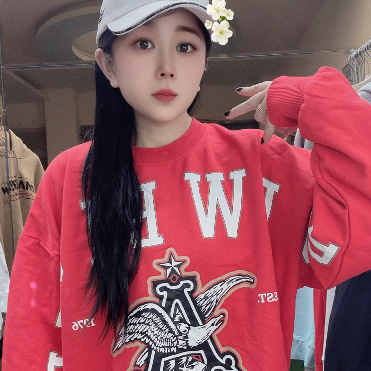 外贸纯棉休闲卫衣男女同款多色188