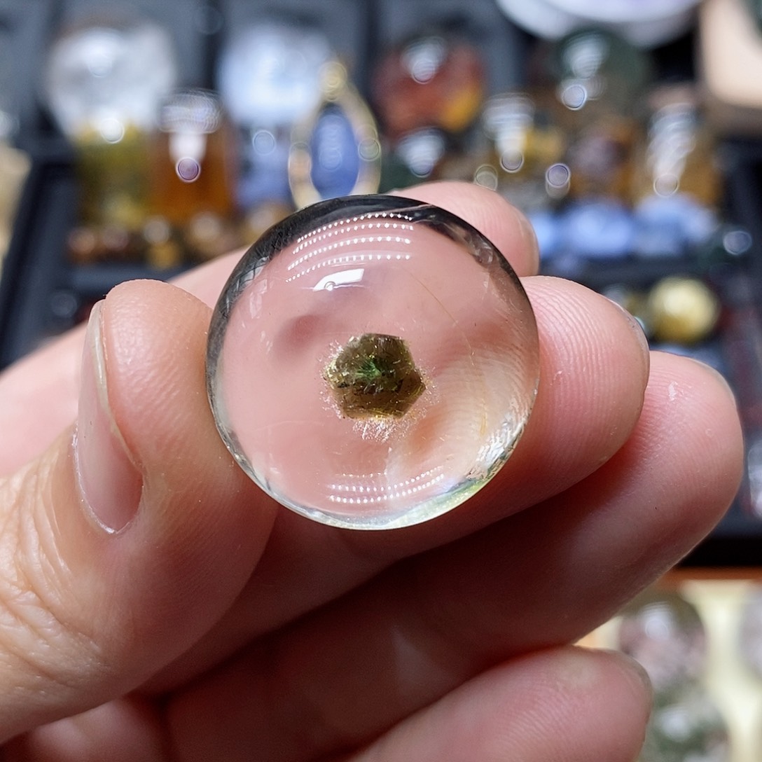 未镶嵌颈饰水晶十*天然精致水晶吊坠