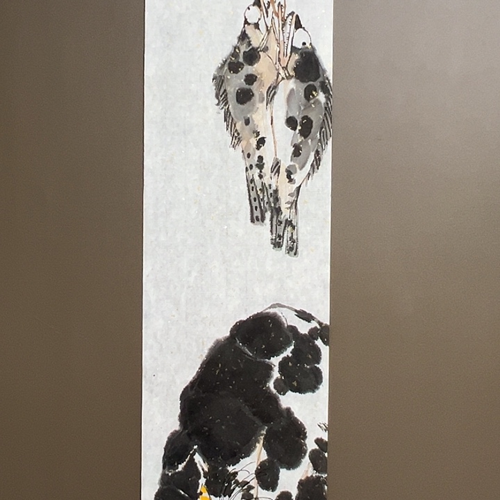 国画孙景隆  手绘原创