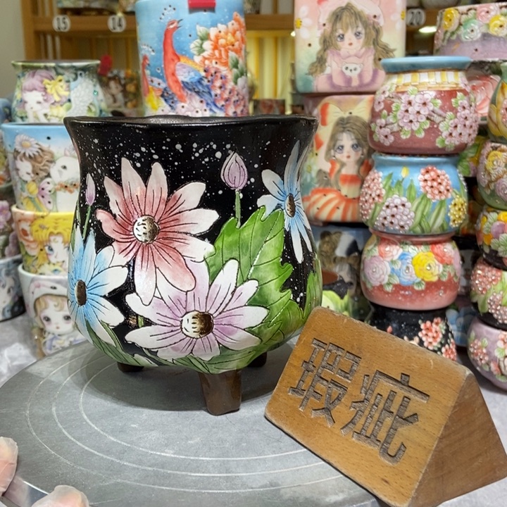 景德镇艺术手绘作品