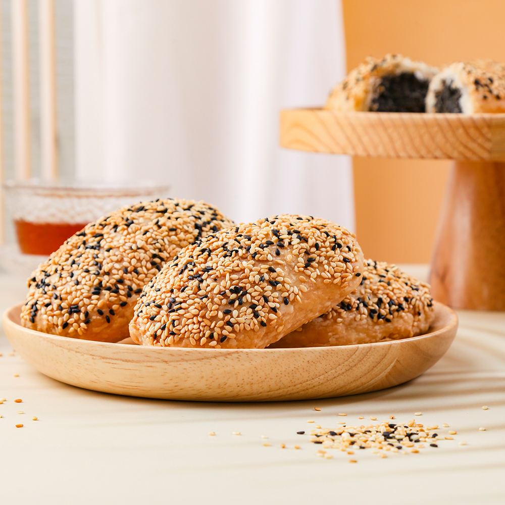 【蟹壳黄拍3盒发4盒】360g*4盒 金黄酥脆 上海老味道 冷冻生胚