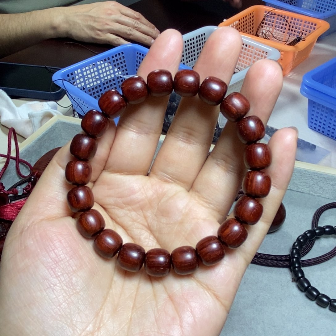 小叶紫檀手串/手链9.5×10甩货基础款