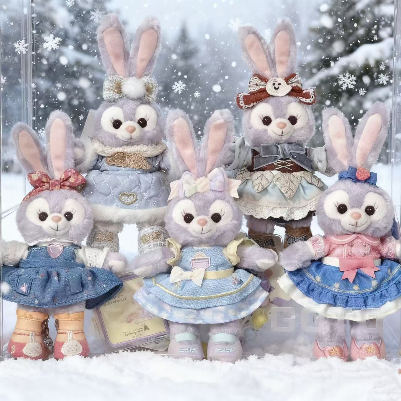 清货链接  饼贝露娃衣着替新款毛绒玩具包包挂件钥匙扣礼物