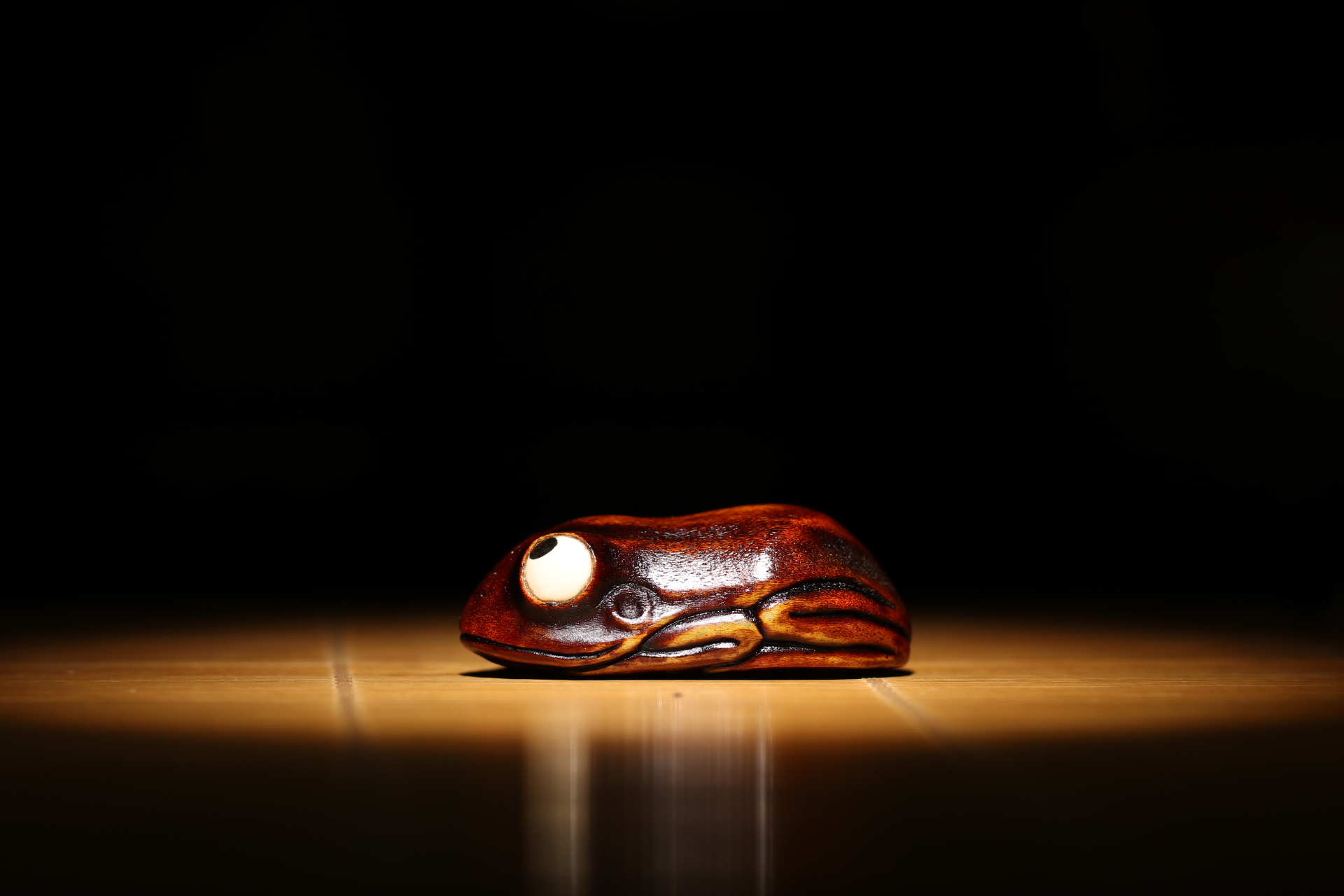 树蛙 大眼萌蛙 根付作品 方颜原创 纯手工 文玩配饰 个性 送朋友