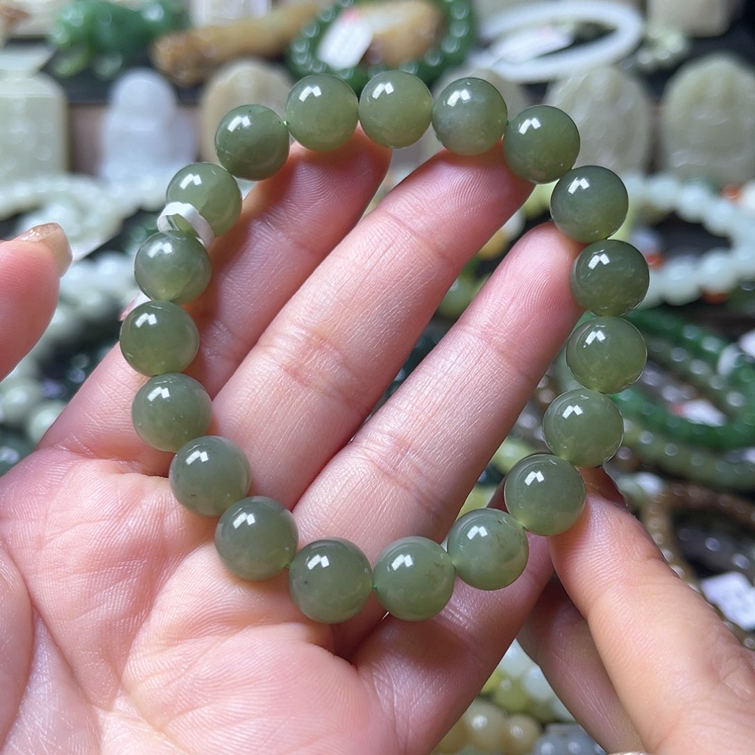 和田玉手链未镶嵌