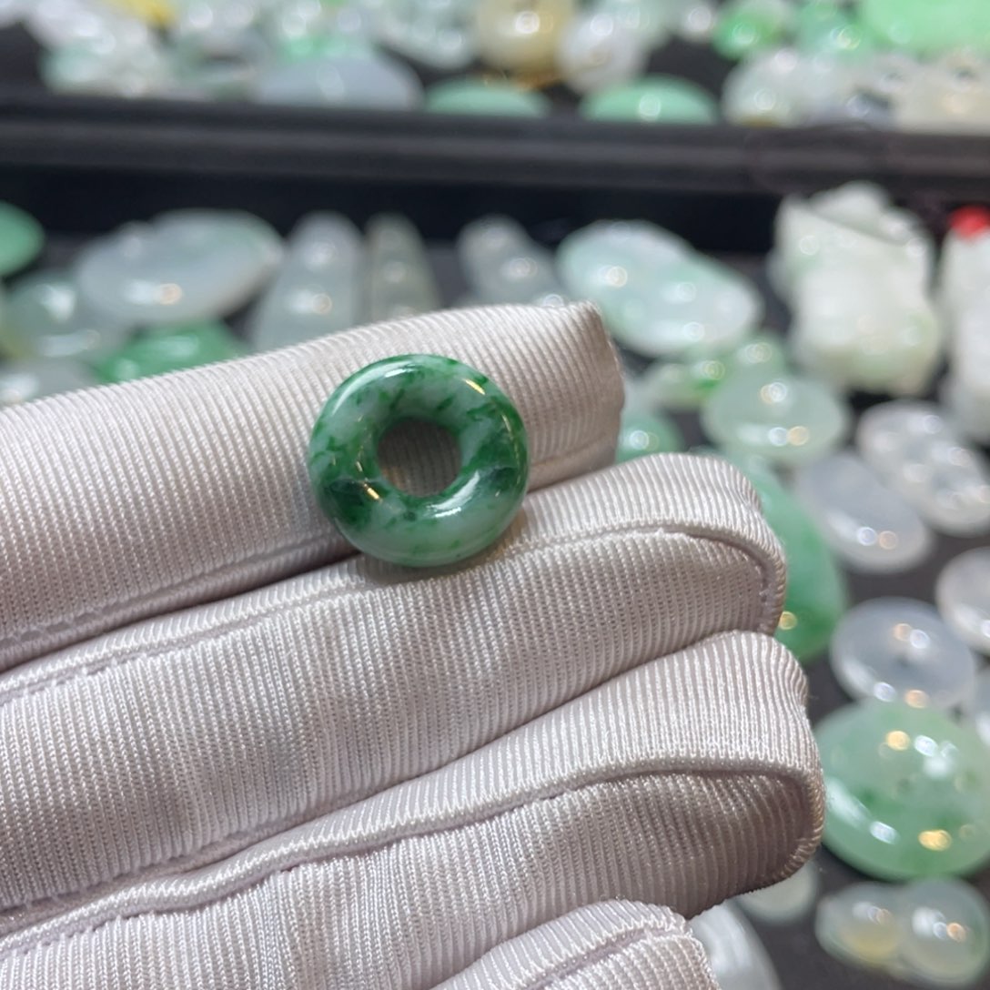 吊坠(不含链)未镶嵌翡翠甜甜圈