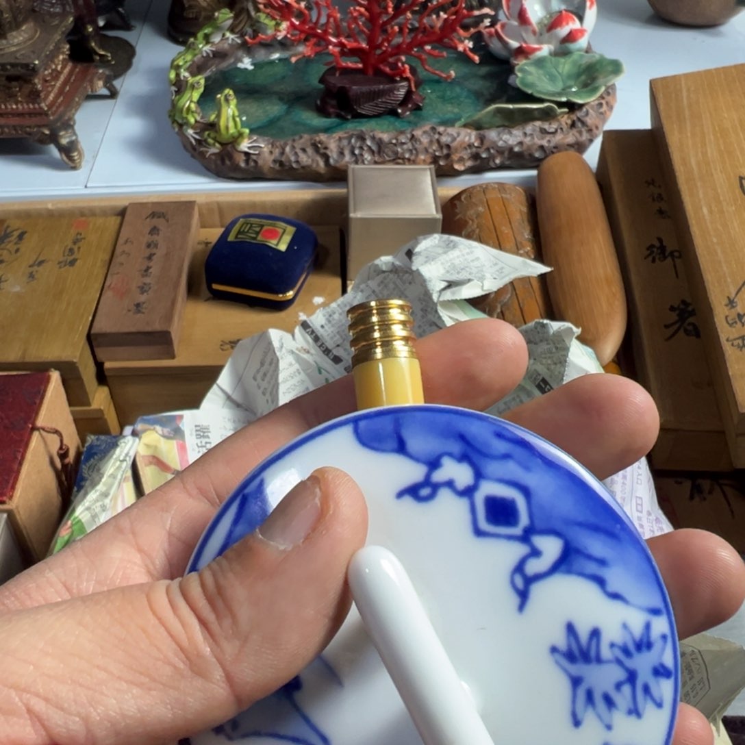 紫砂茶碗我家粉皮真好看啊