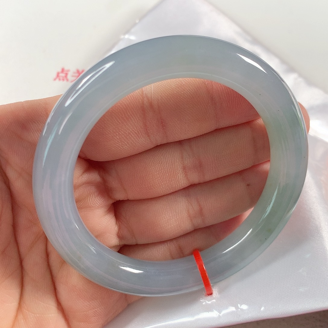 翡翠手镯未镶嵌海蓝之谜 ①③⑤