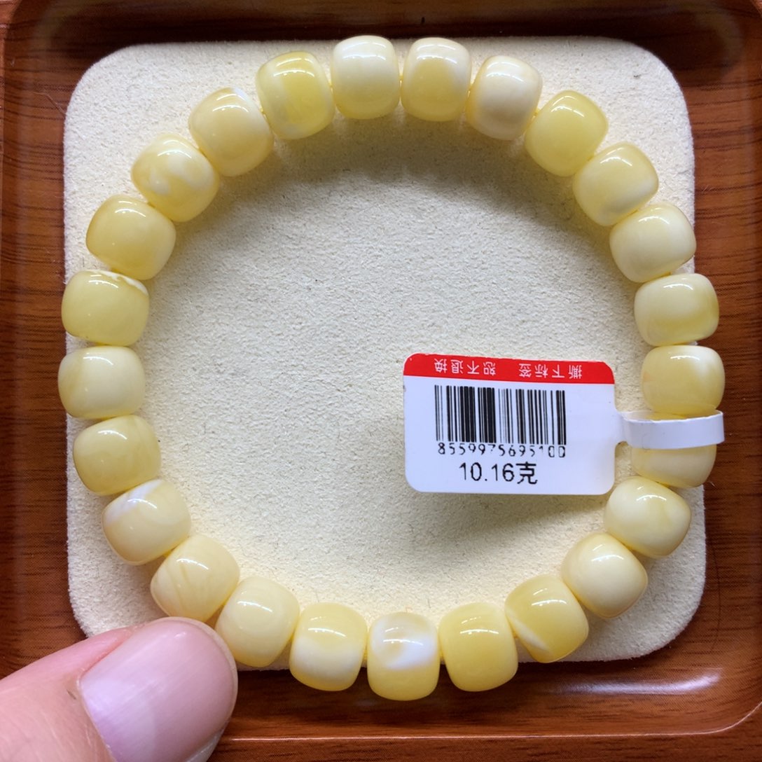 蜜蜡未镶嵌手链蜜蜡
