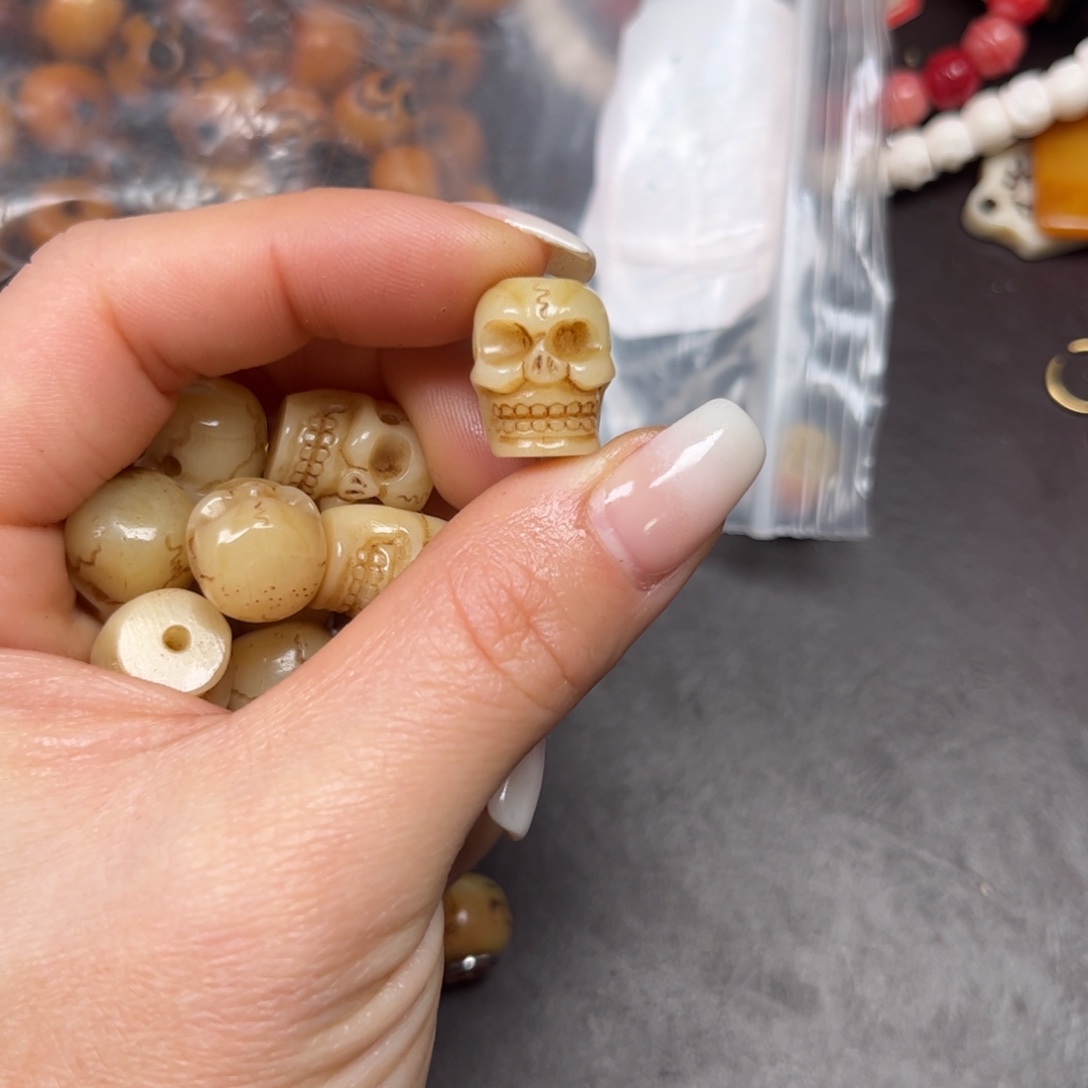 驼骨手串/手链编号59尺寸1.3三通