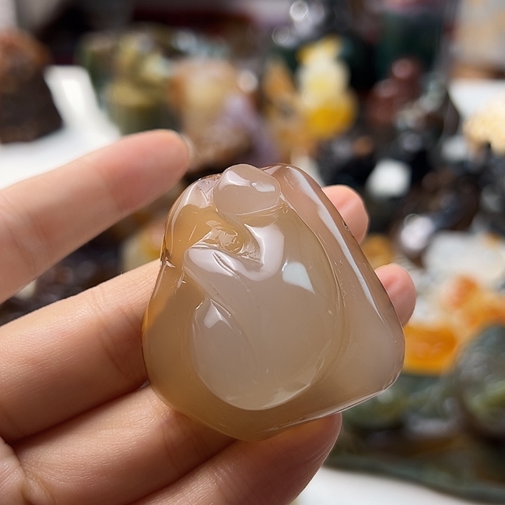 未镶嵌颈饰玛瑙/玉髓