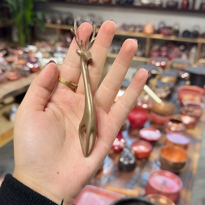 紫铜手工制作壶叉