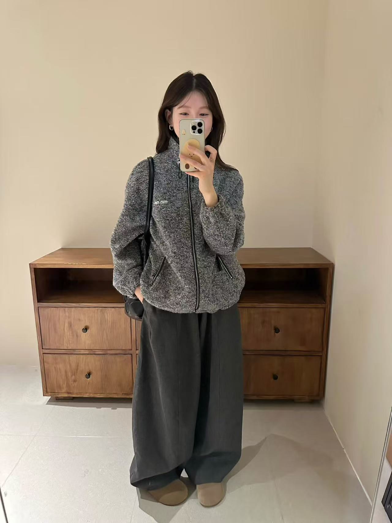 牛牛加厚毛绒外套