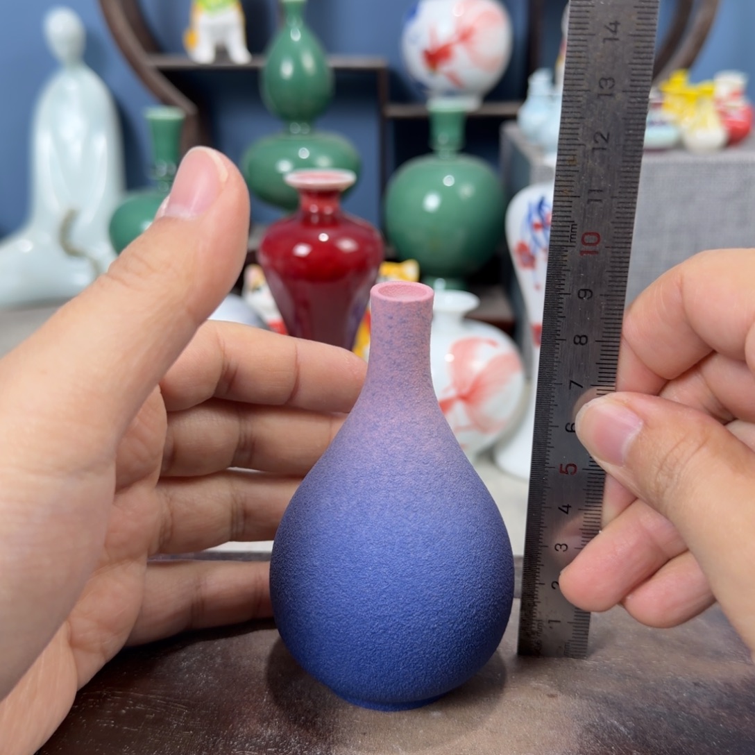 陶瓷手工小花器摆件