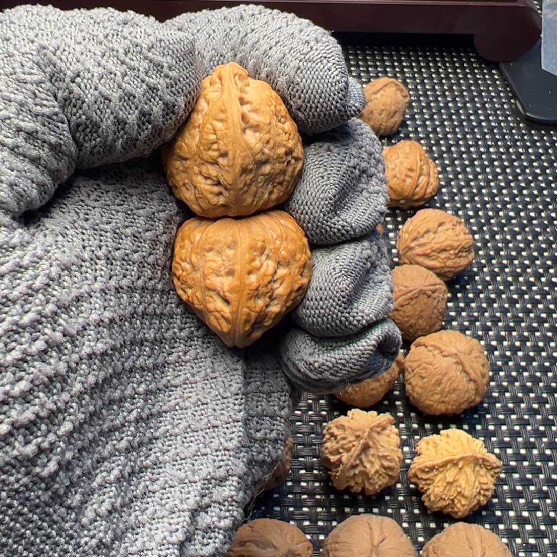 文玩核桃把件Yunshi三角