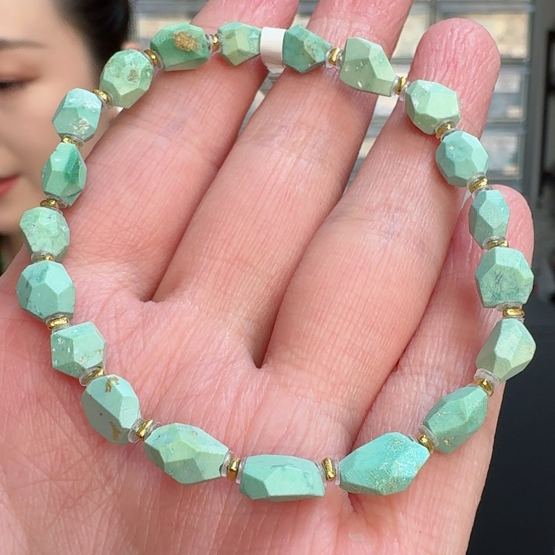 绿松石珠宝奇石未镶嵌