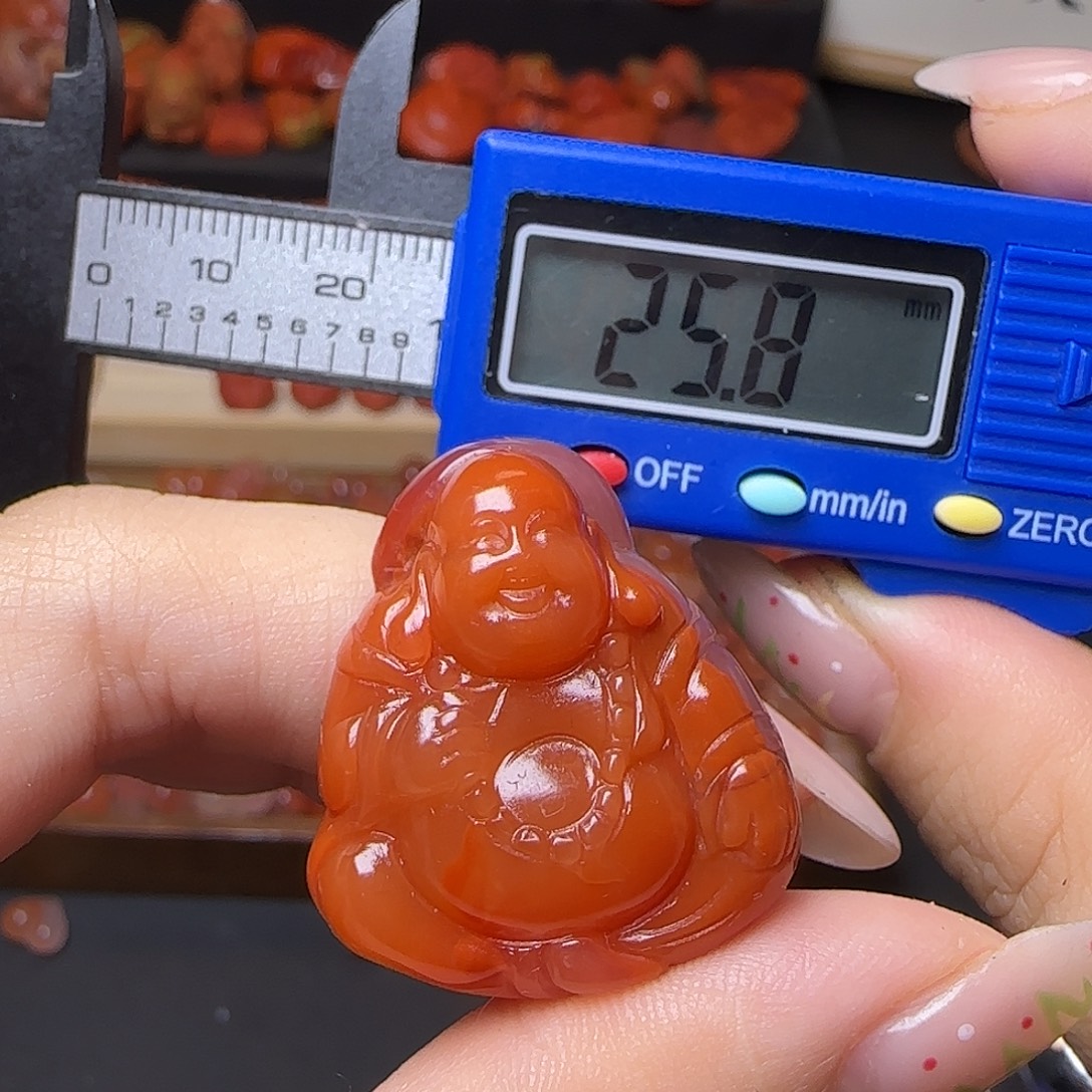 南红玛瑙未镶嵌颈饰