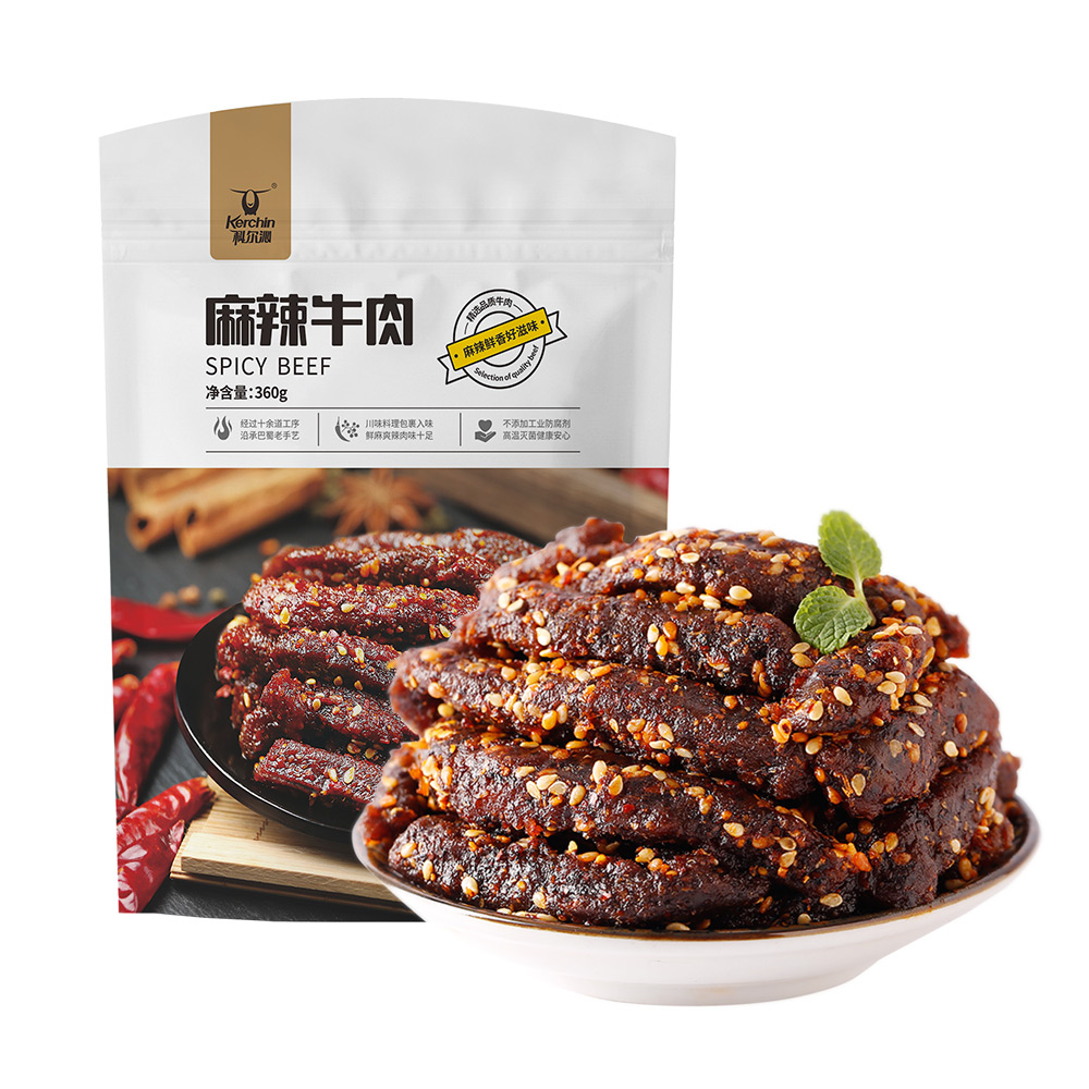 科尔沁麻辣牛肉360g