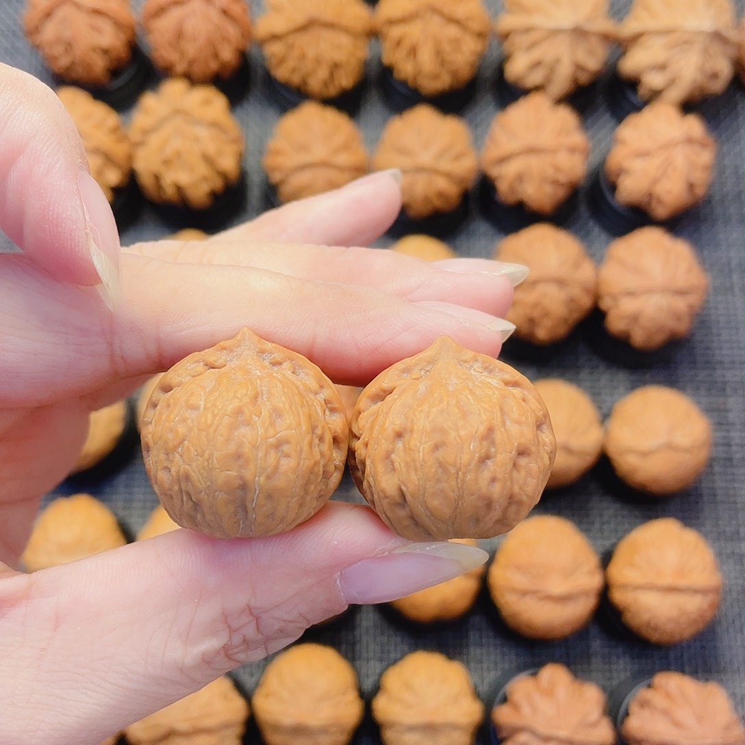 飘***行文玩核桃把件水滴磨