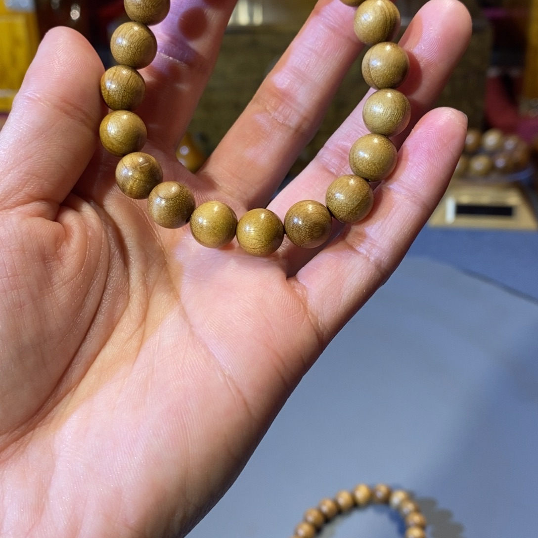 楠木金丝楠木小叶手串1.0福利