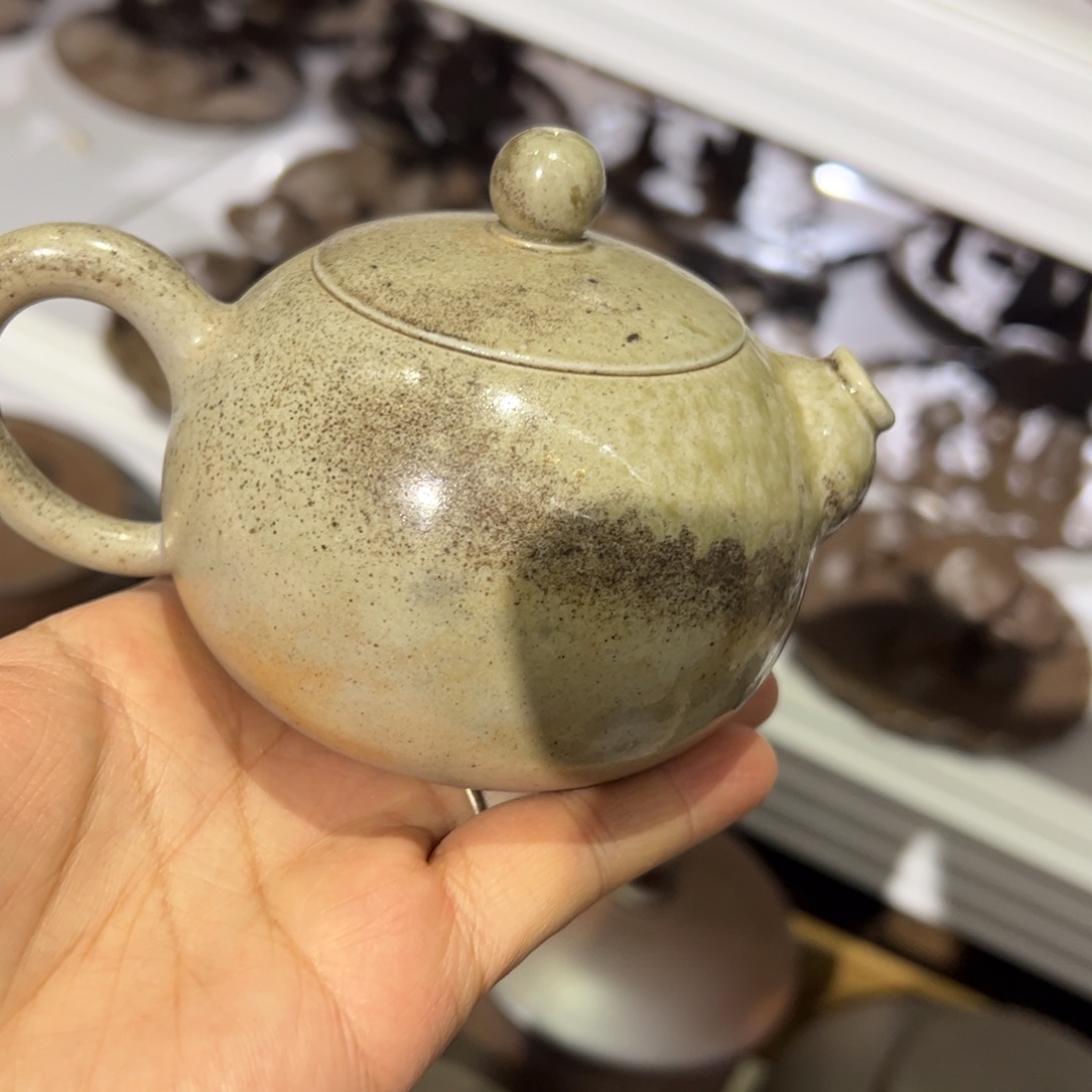 贵台龙窑柴烧茶壶56