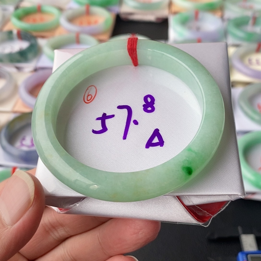 翡翠手镯未镶嵌6号链接