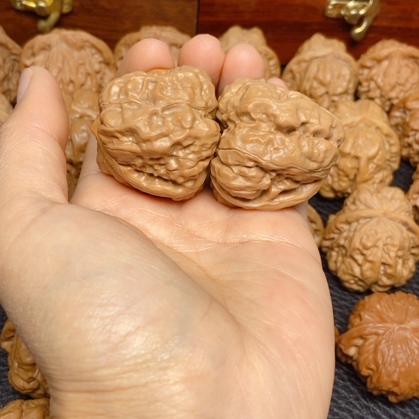 【闪购商品】吊坠文玩核桃不**蛙蛙39有色差