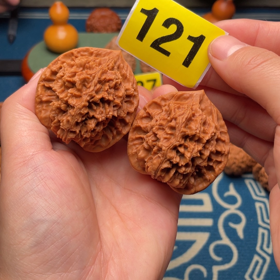 把件文玩核桃44龙纹121号