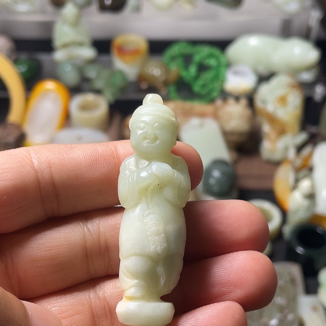 和田玉（糖玉）未镶嵌颈饰