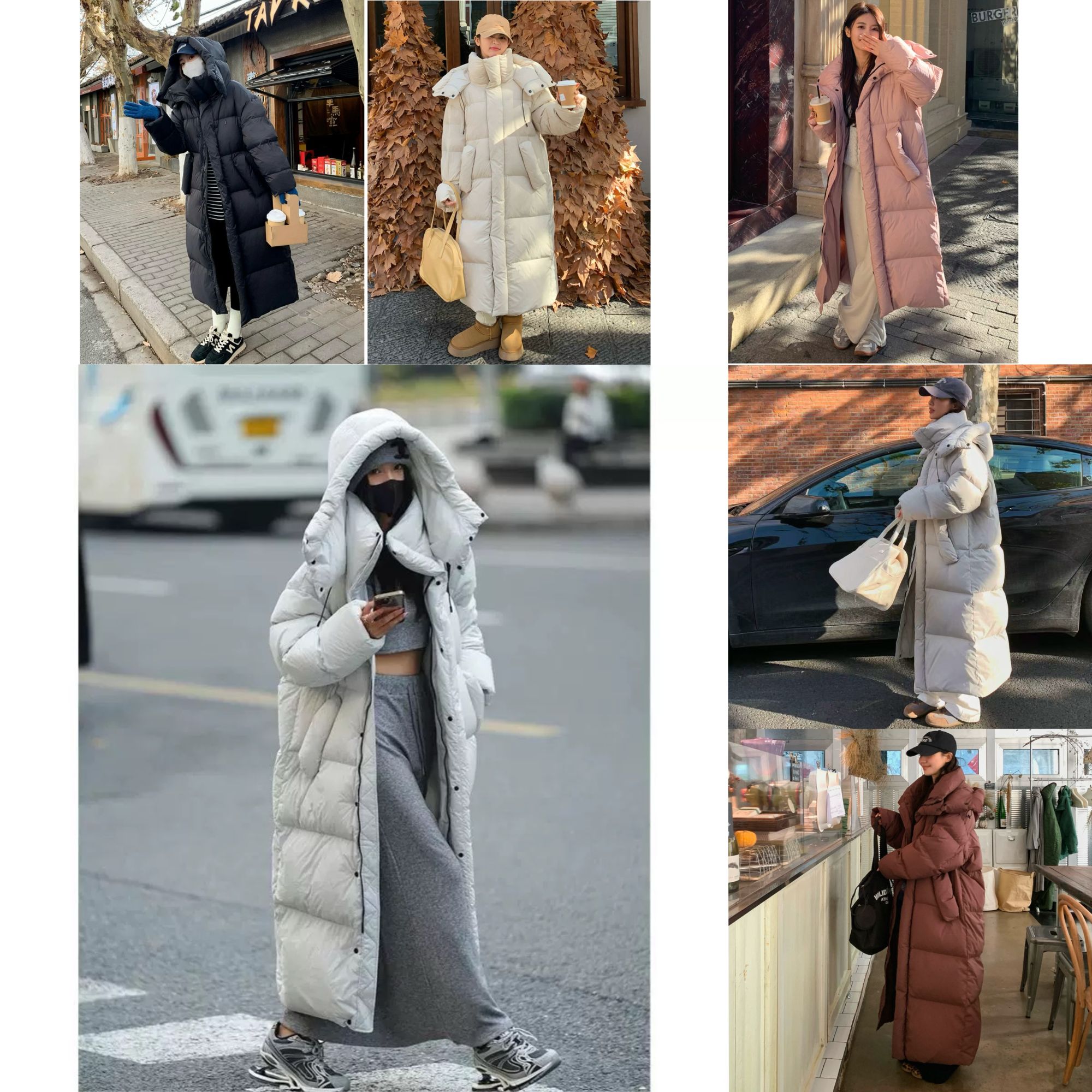 2025冬季新款泡芙长款羽绒服时尚百搭高端定制奢品系列女士羽绒服