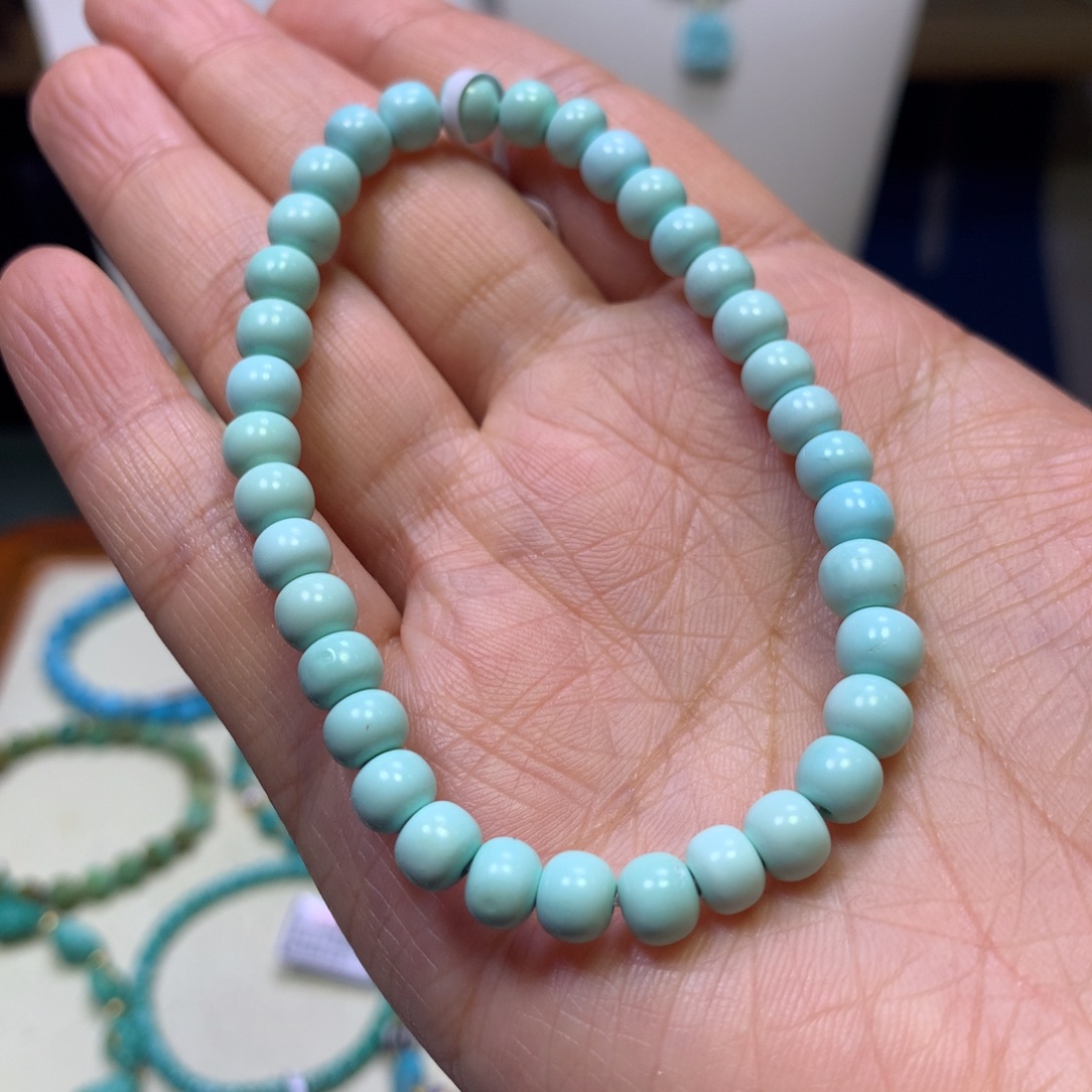 绿松石未镶嵌单圈