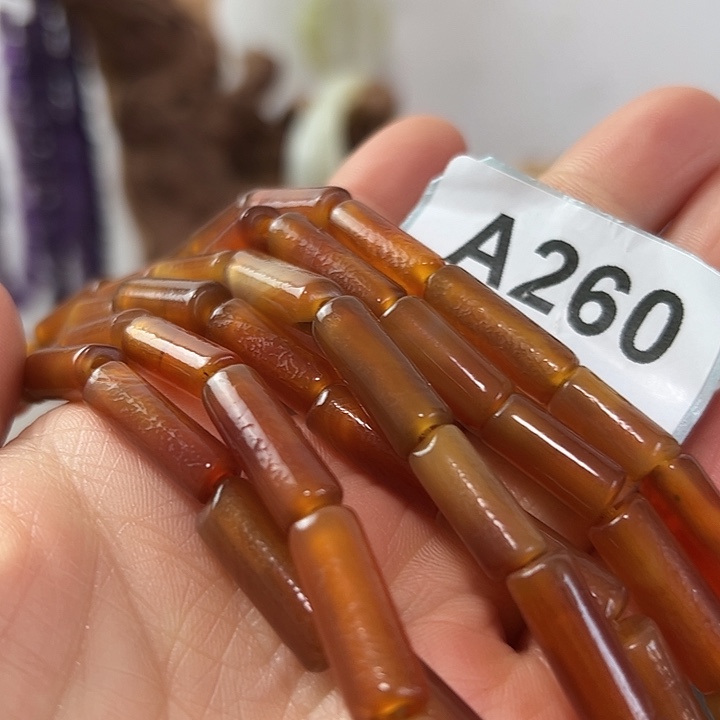 简***苏玛瑙/玉髓未镶嵌颈饰