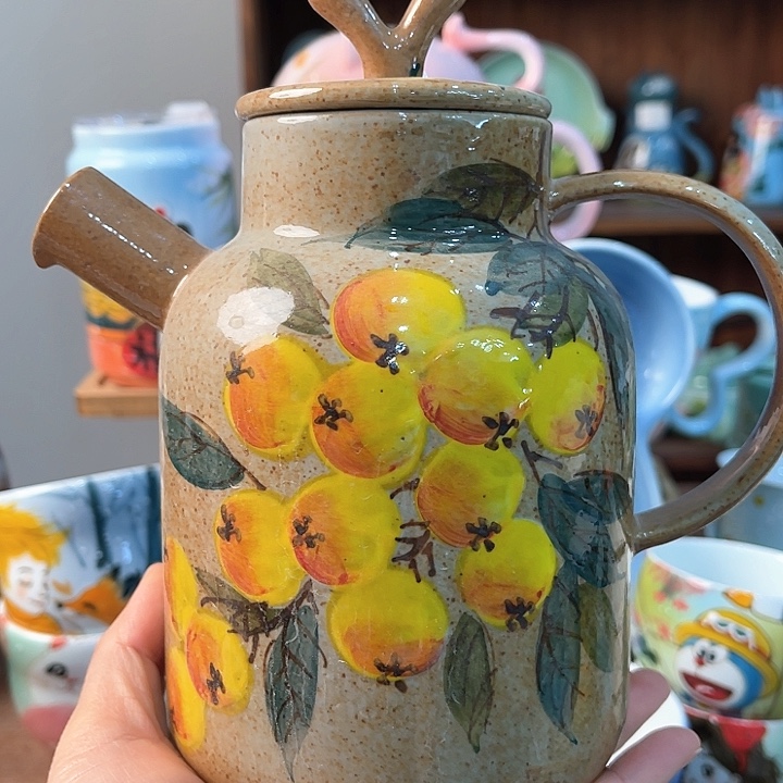 陶景德镇釉下手绘陶瓷 