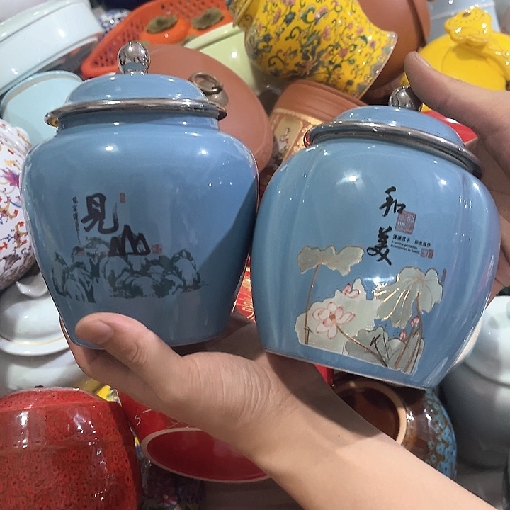 茶叶罐储物罐密封罐！