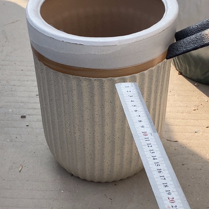 低腰奶茶金边白中号口25/31