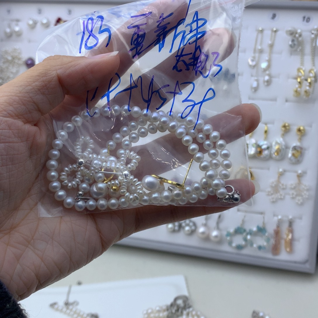 吊坠(不含链)淡水珍珠合金