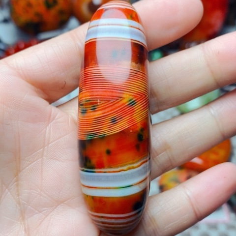 未镶嵌玛瑙/玉髓珠宝奇石用****2打孔不退不换