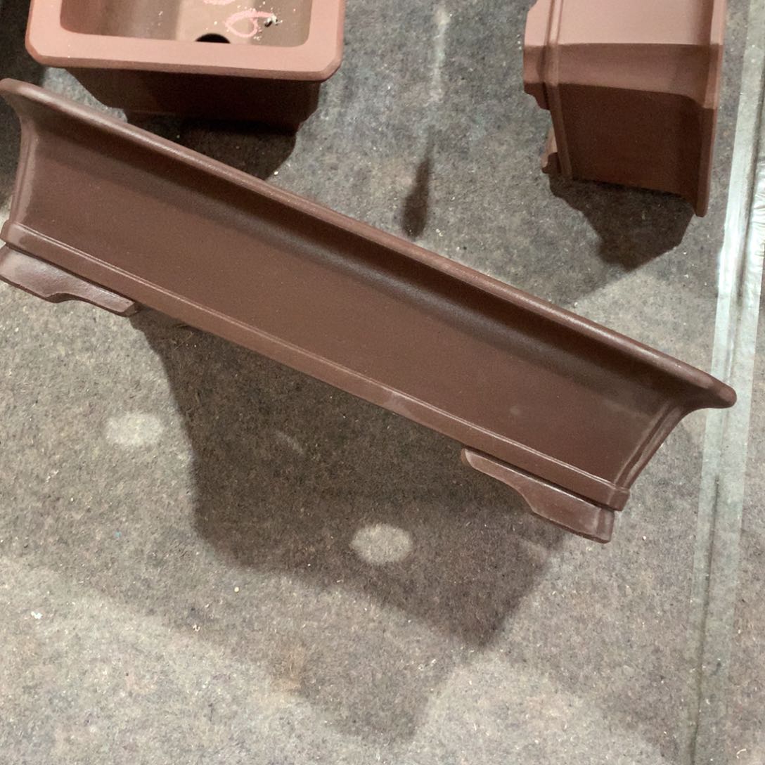 宜兴紫砂花盆处理