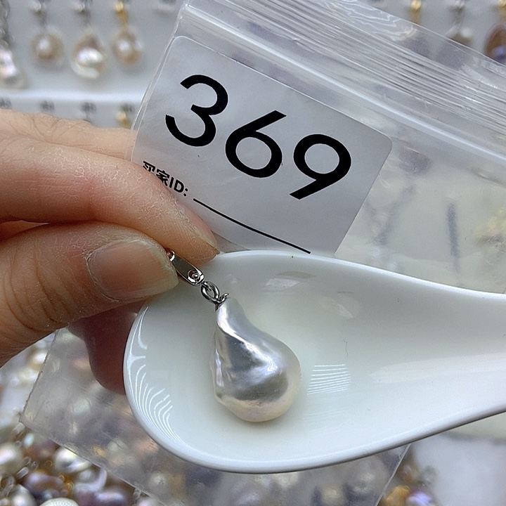 淡水珍珠颈饰银S925镶嵌